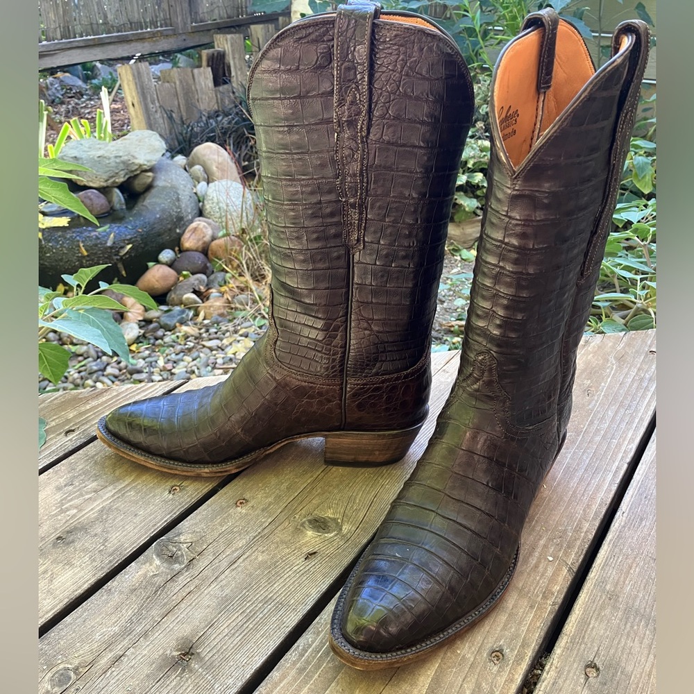 Women’s Lucchese Handmade Cowboy Boots.